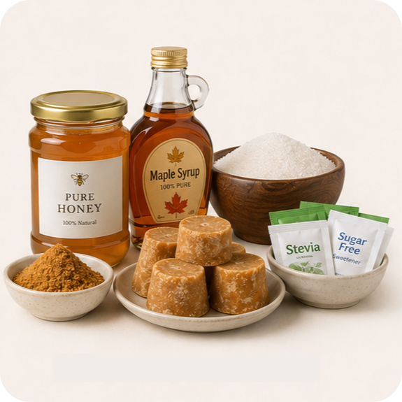 Sugar, Jaggery & Honey image
