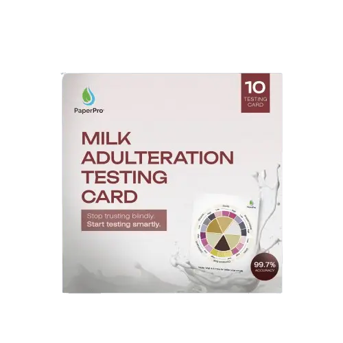PaperPro Milk Testing Kit | 99.7% Accurate Milk Purity Tester