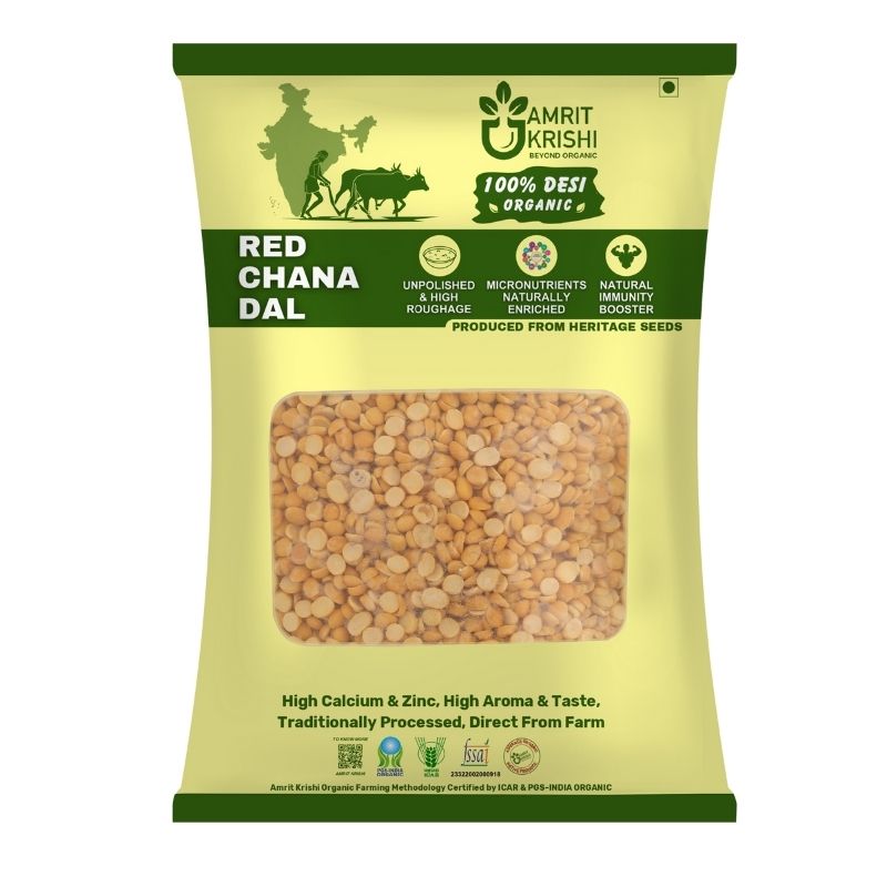 Red Chana Dal Organic -1Kg