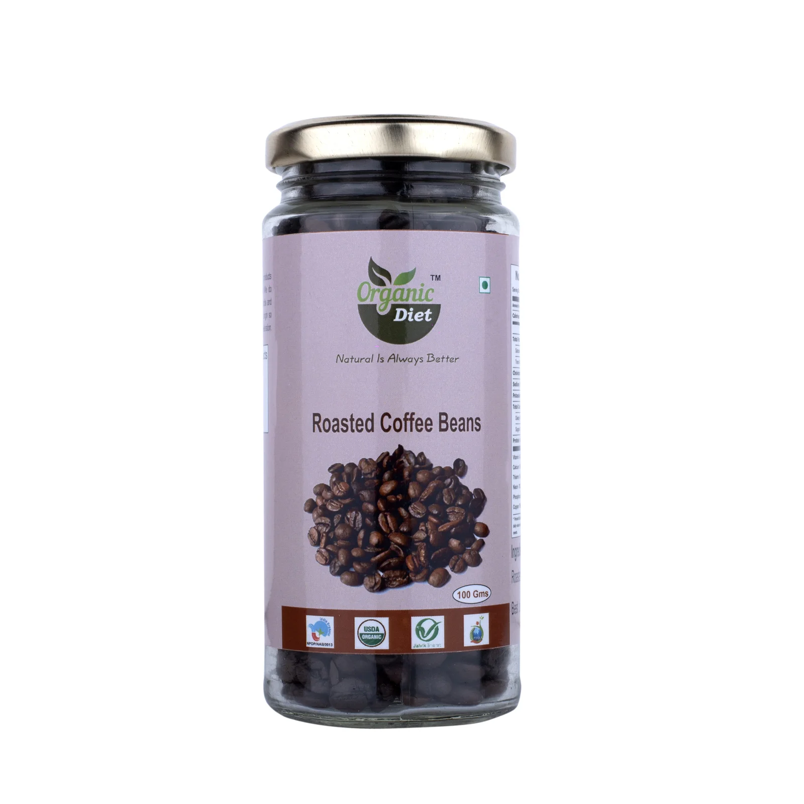 Roasted Coffee Beans - 100 GM
