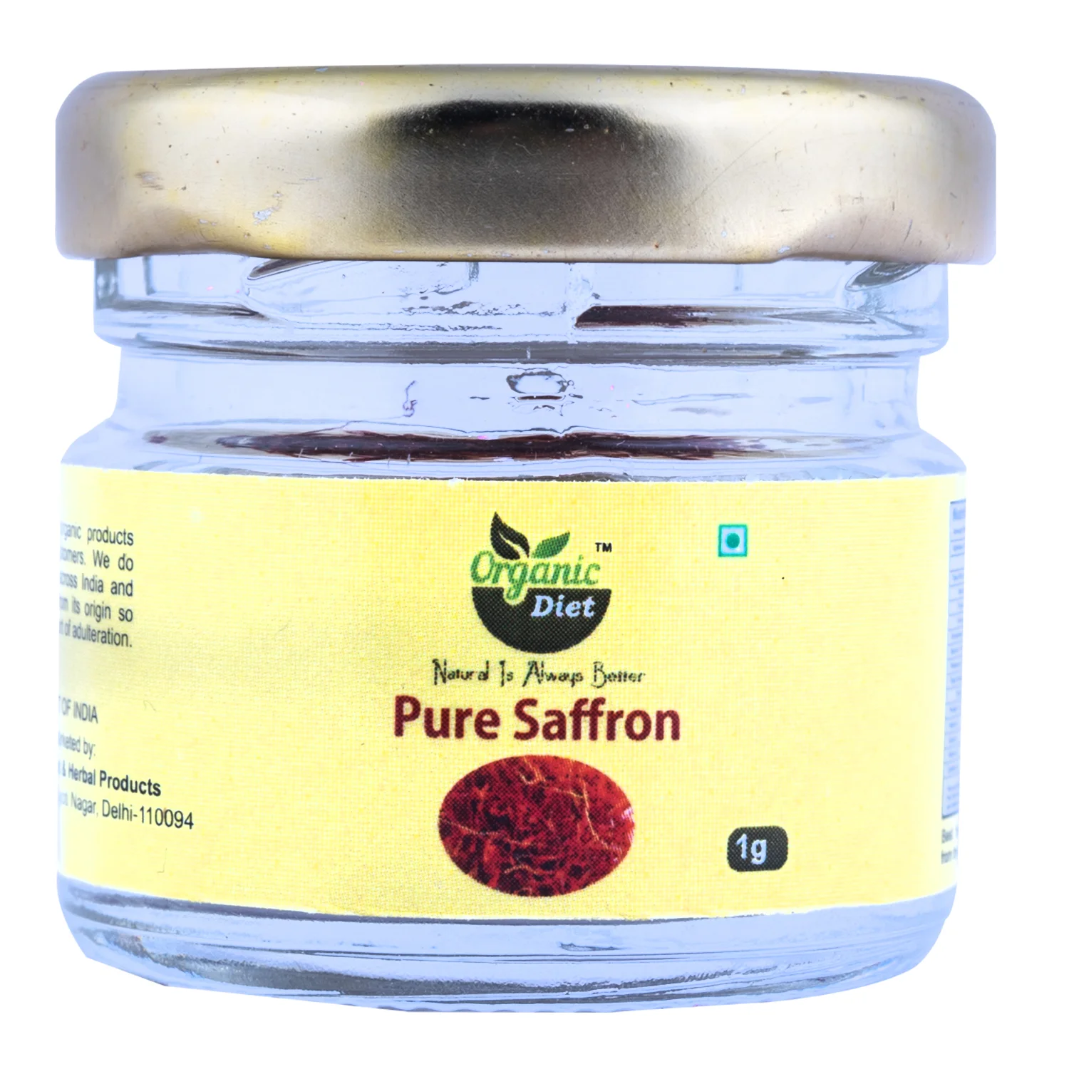 Pure Kashmir Mogra Saffron - 1GM 