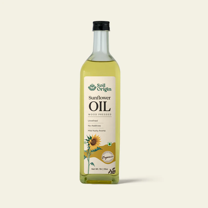 Wood Pressed Sunflower Oil - 1 L
