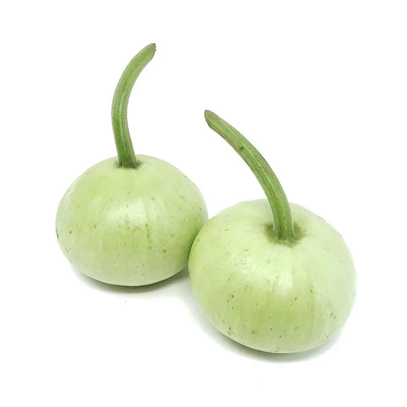 Round Bottle Gourd (Gol Loki) (500gm)  From Green Garden