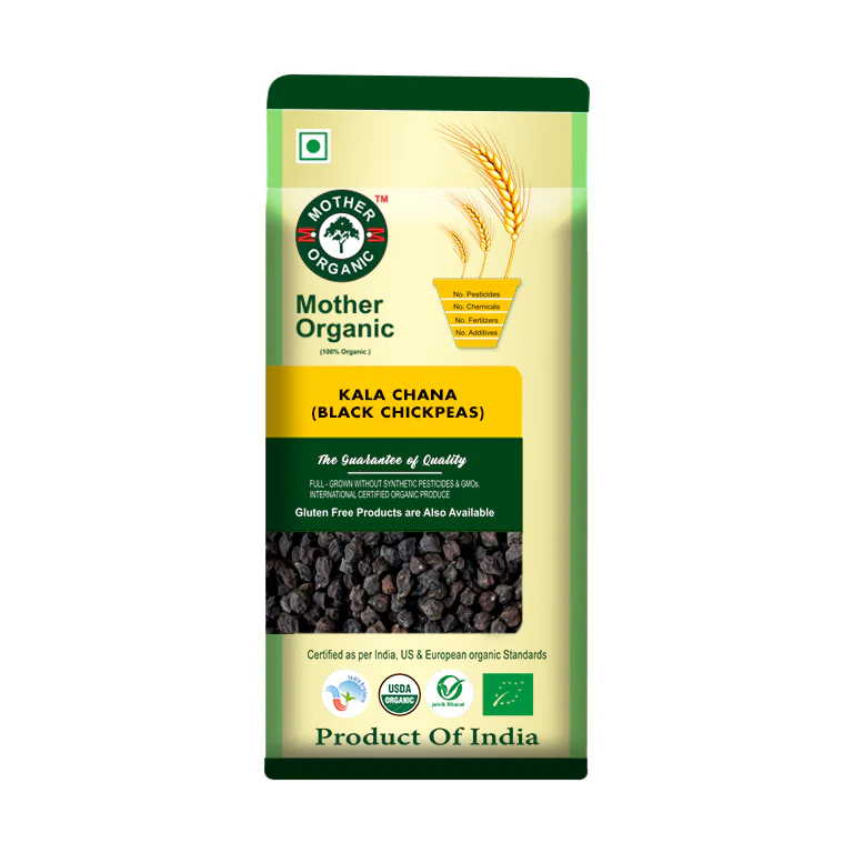 Mother Organic Kala Chana - 1kg