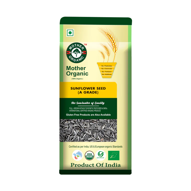 Mother Organic Sunflower Seed A Grade - 100g