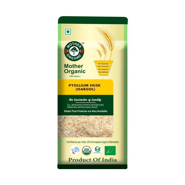 Mother Organic Pysillium Husk (ISABGOL) - 100g
