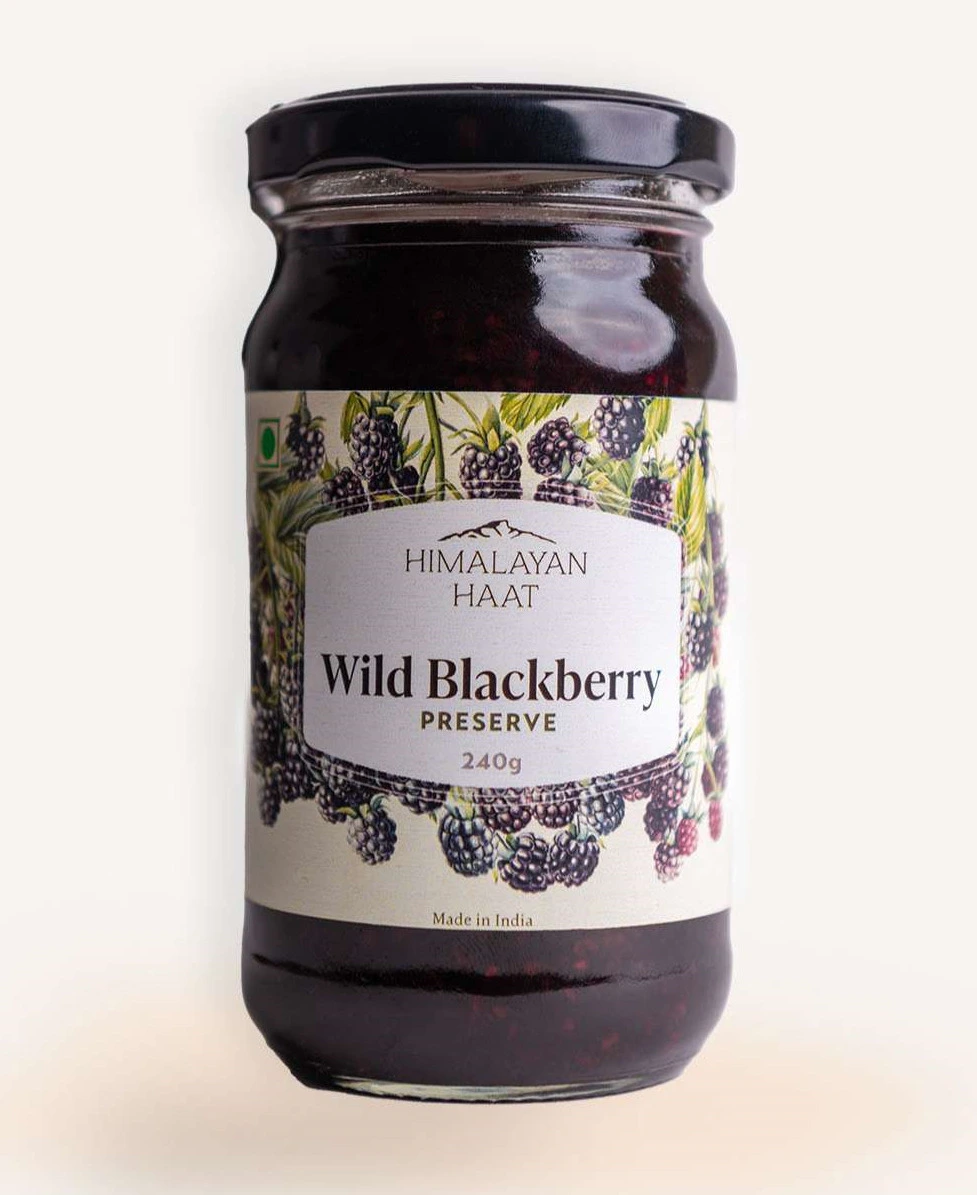 Wild Blackberry Preserve - 240gm