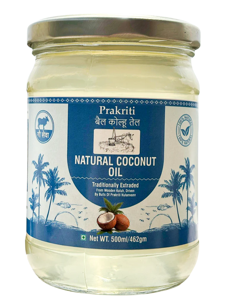 Bail koluh Coconut oil (Bull Driven cold and wood press) -  500ml 