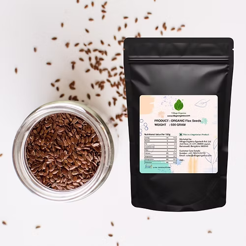 Village Organica flax seed - 1 kg