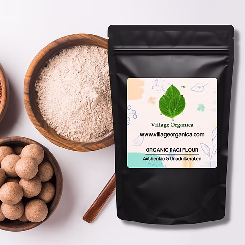 Village Organica ragi flour millet flour - 1 kg