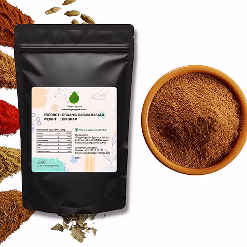 Village Organica garam masala powder-100 gm