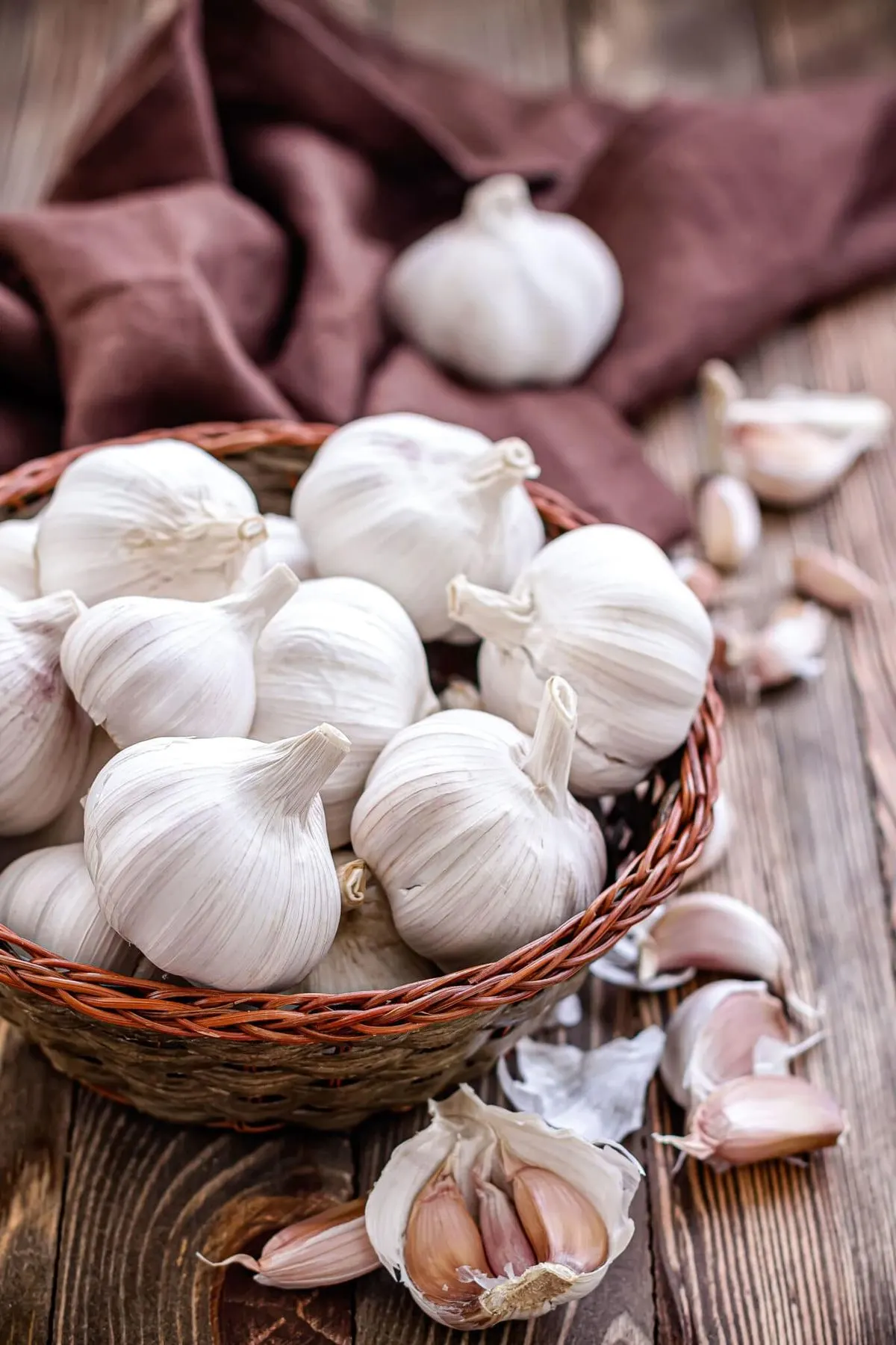 Garlic (Lahsun) - 500g from Satvik Fresh