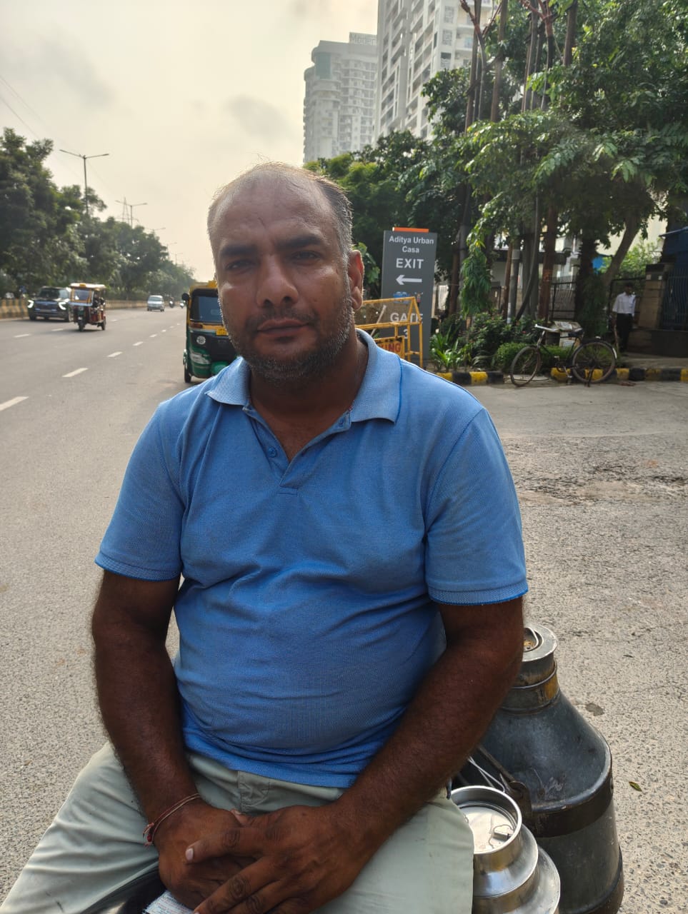 Pure cow milk - 500 ml From Rajeev