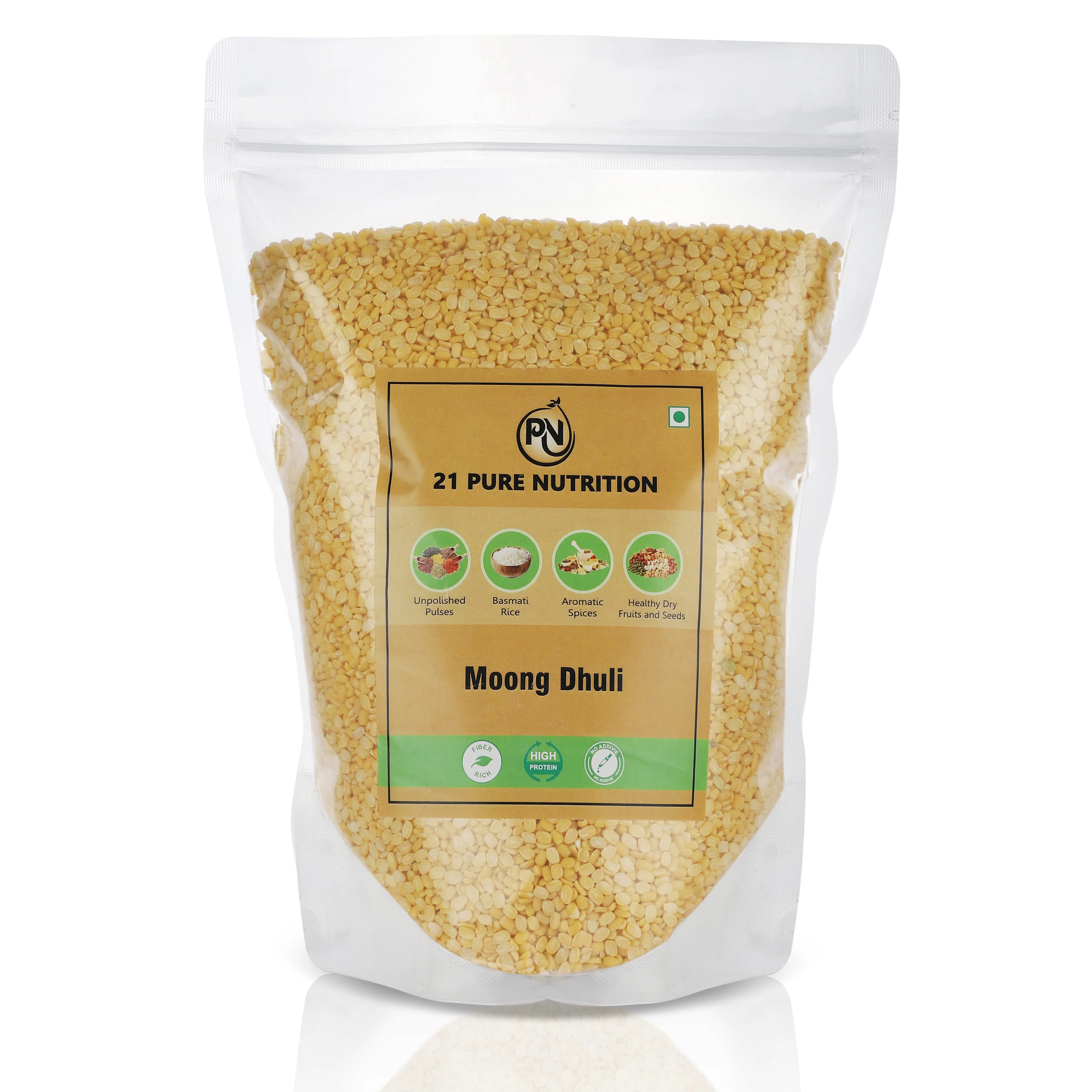 21 Pure Nutrition Moong Dhuli - 1 kg