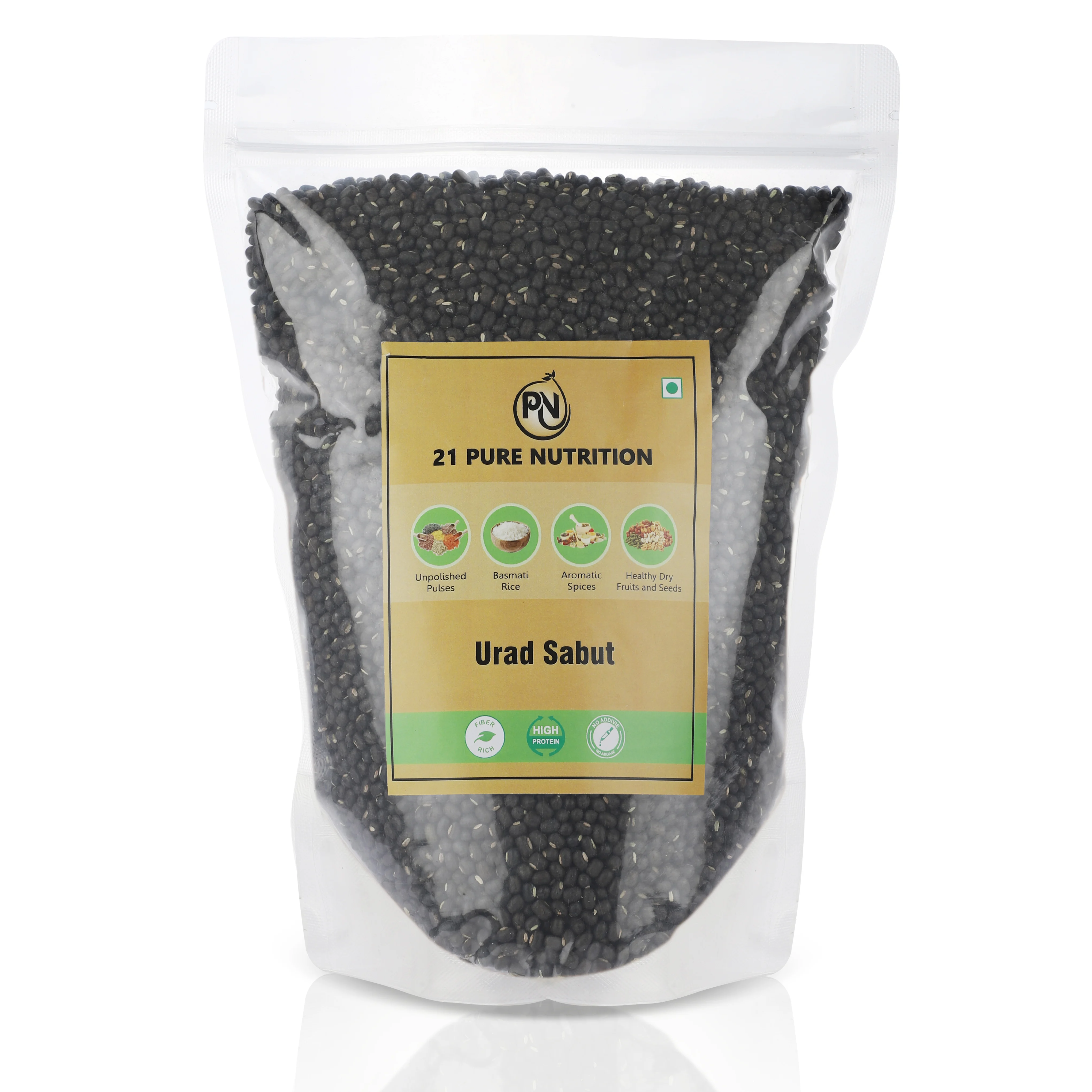21 Pure Nutrition Urad Sabut - 500 g