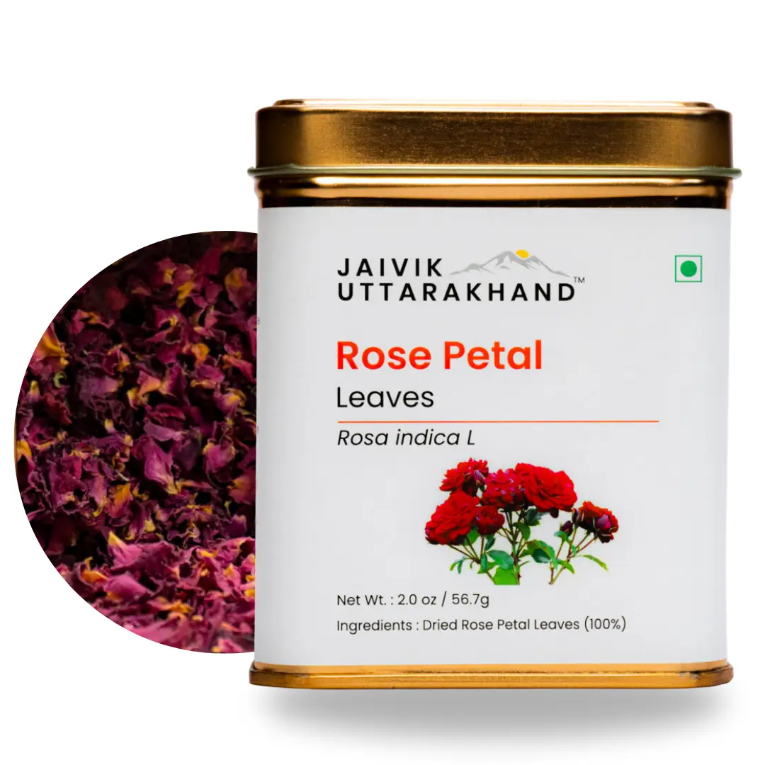 Jaivik Uttarakhand Rose Petal Tea Pack of 2