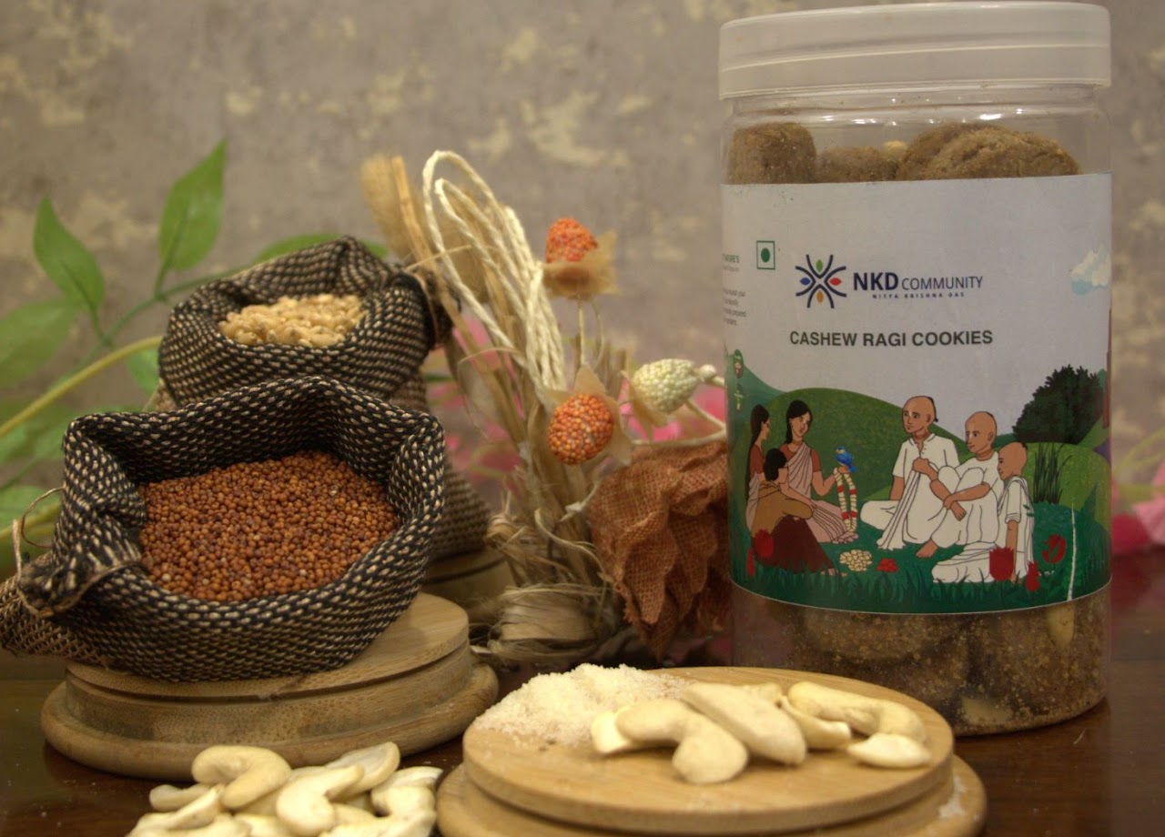 Nature's Cashew Ragi Cookies - 300gm