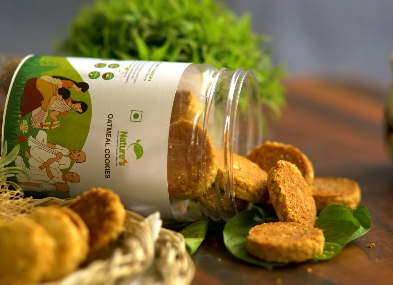 Nature's Oatmeal Cookies - 300gm