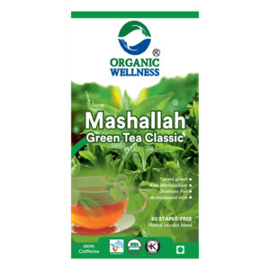 Organic Wellness Mashallah Green Tea Classic 25 Teabags