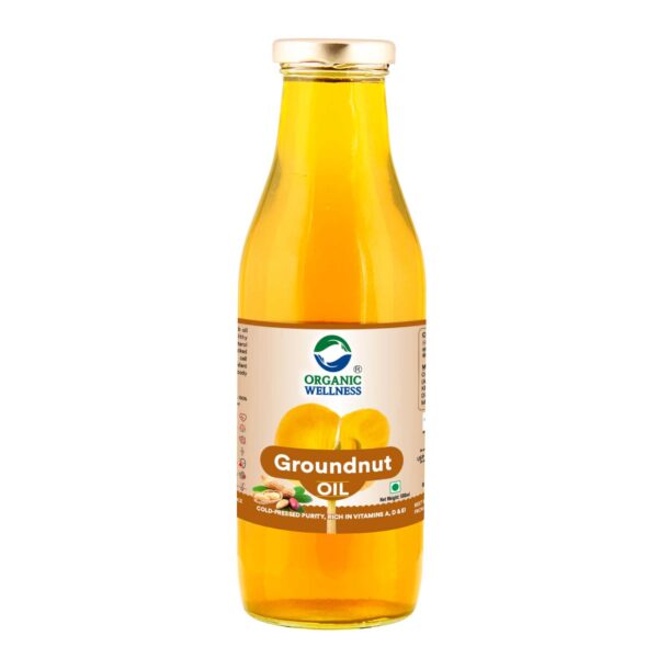 Organic Wellness Groundnut Oil, 500 ml