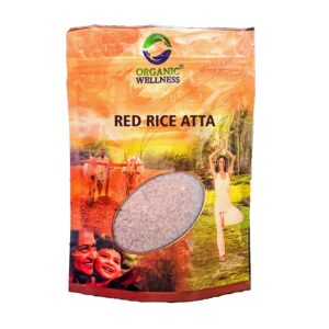 Organic Wellness Red Rice Atta - 450gm