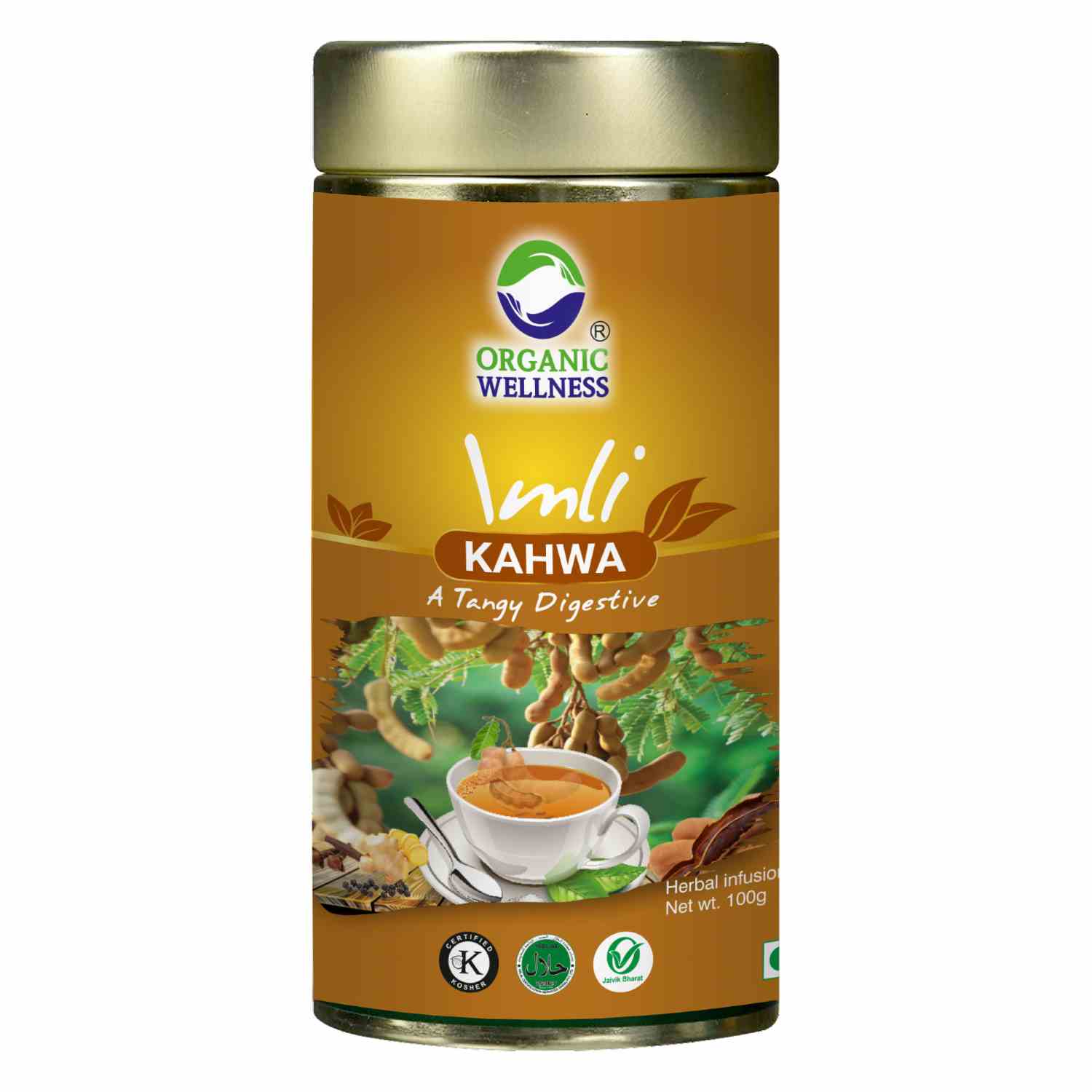 Imli Kahwa (A Tangy Digestive ) Tea 100 Gram Tin