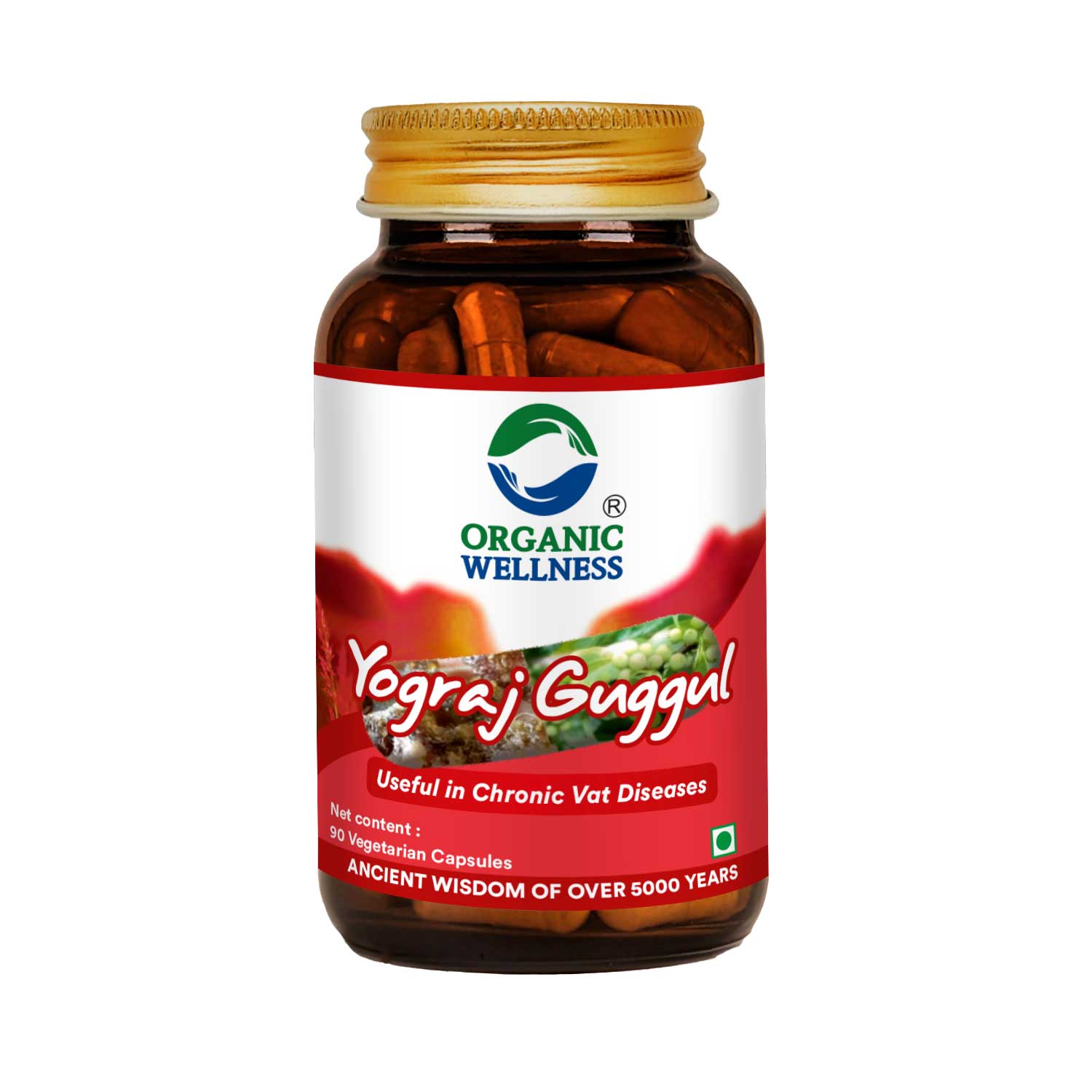 Yograj Guggul 90 Vegetarian Capsules