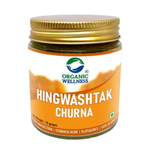 Organic Wellness Hingwashtak Churna, Digestive Remedy - 75 gm