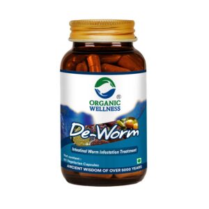 Organic Wellness De Worm 90 Vegetarian Capsules