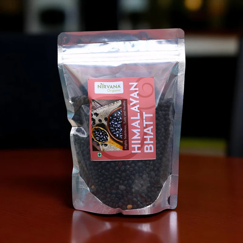 Nirvana Organic Bhatt Ki Daal - 500g