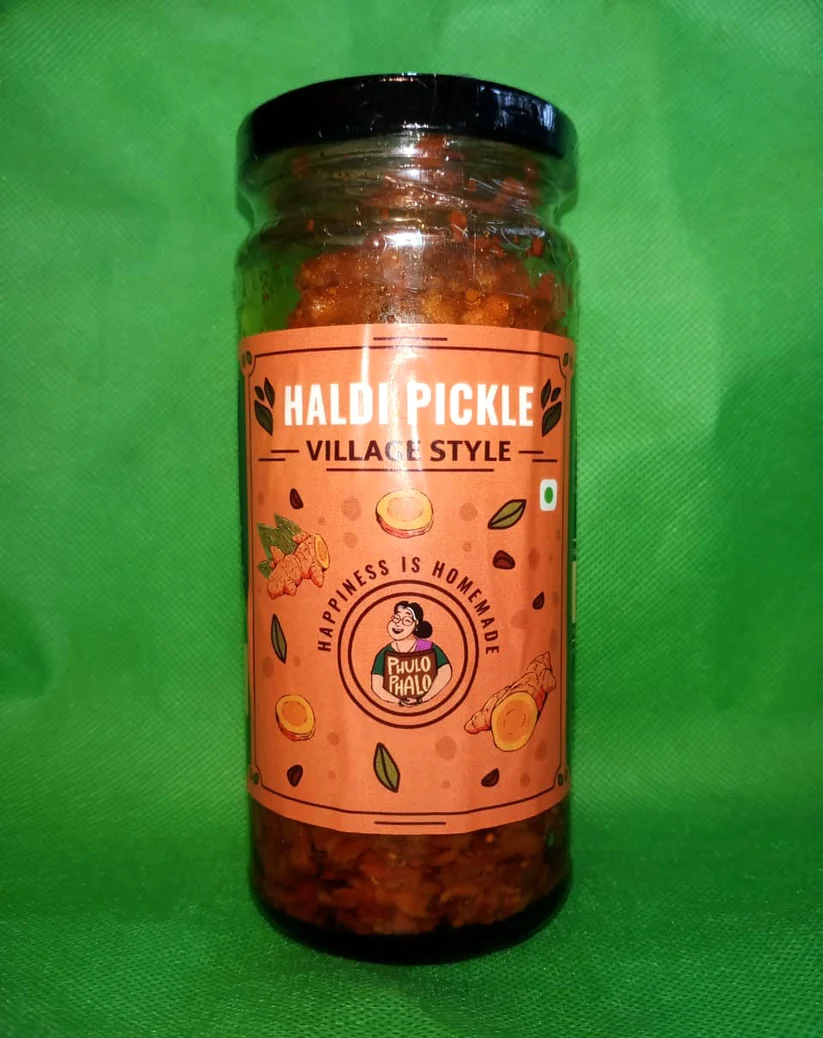 Phulo Phalo Haldi Pickle - 200g