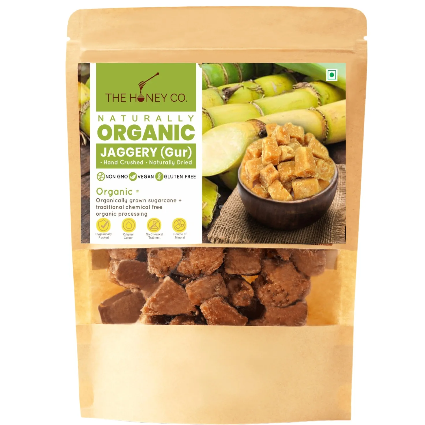 THE HONEY CO. Organic Jaggery (Gur) 