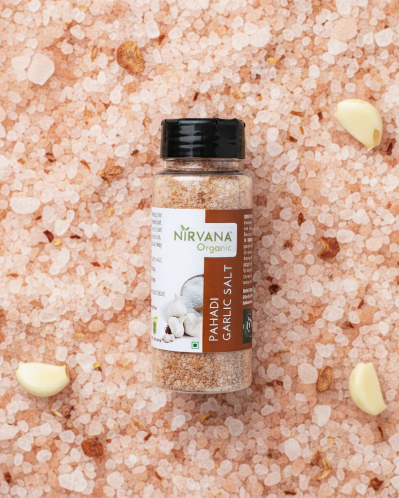 Nirvana Organic Pahadi Garlic Salt - 150g