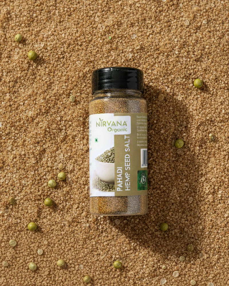 Nirvana Organic Pahadi Hemp Seed Salt - 150g