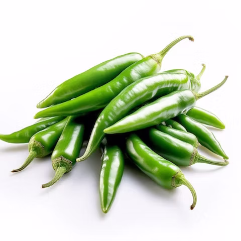 Green Chilli (Hari Mirch) - (250gm) From Fresh Farm
