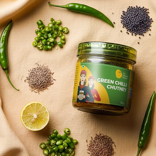 Mustard Women Green Chilli Chutney