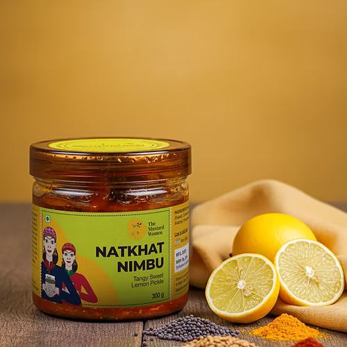 Mustard Women Natkhat Nimbu Pickle