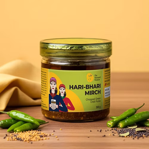 Mustard Women Hari Bhari Mirch Pickle