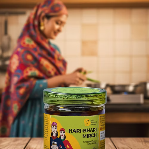 Mustard Women Hari Bhari Mirch Pickle