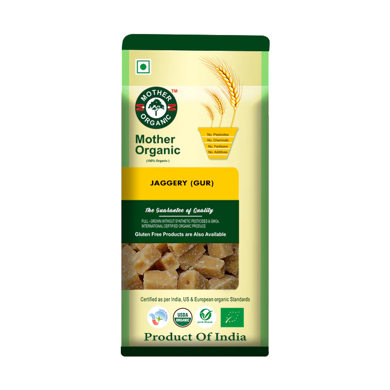 Mother Organic Jaggery (Gur) - 1kg