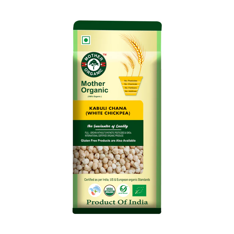 Mother Organic Kabuli Chana - 1kg
