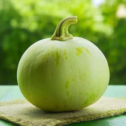 Round Bottle Gourd (Gol Loki)-500gm from Bhole fruits and vegetable