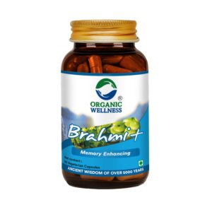 Organic Wellness Brahmi 90 Capsules II Memory Booster