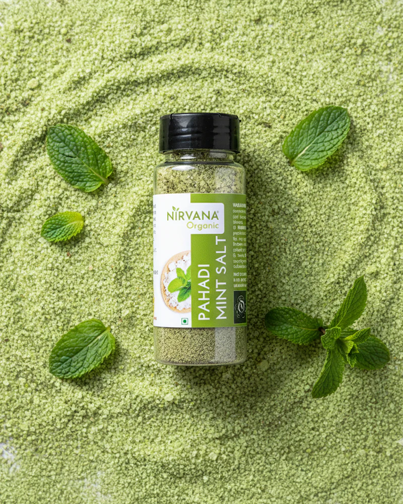 Nirvana Organic Pahadi Mint Salt - 150g