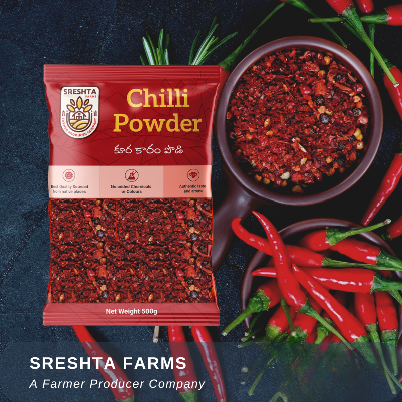 Sreshta Farms Andhra Spice Trio Pack