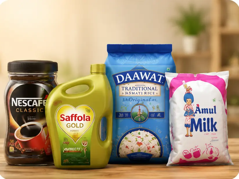 Popular grocery brands